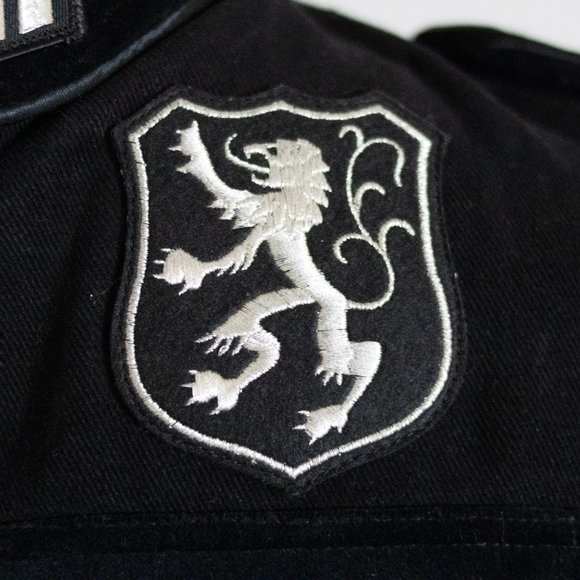 Shrine Gothic Military Vampire Vest M - Picture 7 of 9